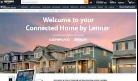 
							         Lennar Homeowners: Welcome to your smart home ... - Amazon.com								  
							    