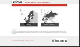 
							         LENOVO: Business Partners Dispute Management								  
							    