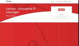 
							         Lenovo - innovative IT-Lösungen - iTeam								  
							    