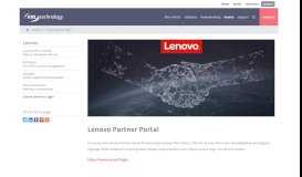 
							         Lenovo Partner Login - VXL Technology								  
							    