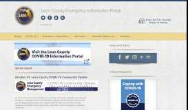 
							         Leon County Emergency Information Portal - Leon County Government								  
							    