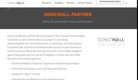 
							         Lernen Sie das SonicWall SecureFirst-Partnerprogramm kennen.								  
							    