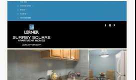 
							         Lerner Surrey Square: Apartments in Forestville For Rent								  
							    