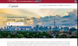 
							         Lerom Immigration - Comprehensive Immigration Service in Canada								  
							    