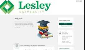
							         Lesley University								  
							    