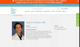 
							         Leslie A. Donovan, MD Gynecology of Greenwich Hospital								  
							    