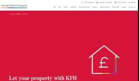 
							         Let your property with KFH								  
							    