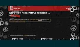 
							         Let's Play Minecraft/Landmarks and Structures of Achievement City ...								  
							    