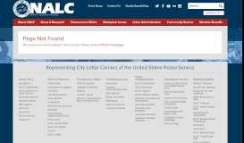
							         Letter Carrier Resource Guide - NALC								  
							    