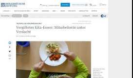 
							         Leverkusen: Essen in Kita vergiftet – Mitarbeiter unter Verdacht - NOZ								  
							    