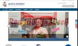 
							         Levi H. Dickey Elementary / Homepage								  
							    