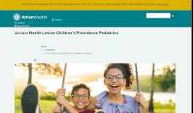
							         Levine Children's Providence Pediatrics | Ballantyne, NC | Charlotte ...								  
							    