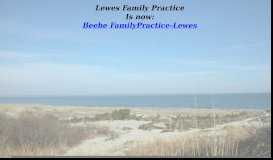
							         Lewes Family Practice								  
							    