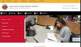 
							         Lewis and Clark Middle School / Homepage								  
							    