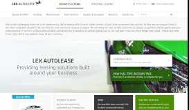 
							         Lex Autolease: Business Car Leasing								  
							    