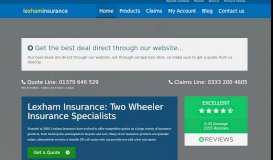 
							         Lexham Insurance - Two Wheeler & Specialist Motor Insurance ...								  
							    
