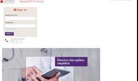 
							         LexisNexis® - Verify Health Care Portal Login								  
							    