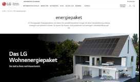 
							         LG ESS Business - Energiespeichersysteme | LG Deutschland Business								  
							    