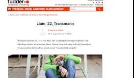 
							         Liam, 22, Transmann - Freiburg - fudder.de								  
							    