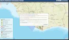
							         Liberia National Concession Portal - Supported by Spatial Dimension ...								  
							    
