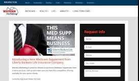
							         Liberty Bankers Life Medicare Supplement - Western Marketing								  
							    