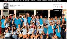 
							         Liberty High School / Homepage - Peoria Unified School District								  
							    