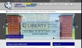 
							         Liberty Middle School - Marion County Public Schools								  
							    