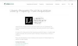 
							         Liberty Property Trust (LPT)								  
							    