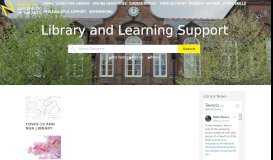 
							         Library and Learning Support - Norwich University of the Arts								  
							    