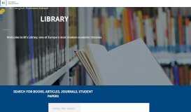 
							         Library | BI								  
							    