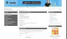 
							         Library Catalogue - Interpreting - South Western Sydney TAFE ...								  
							    