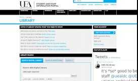 
							         Library - Norwich - The UEA Portal								  
							    