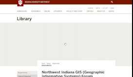 
							         Library - Resources - Indiana University Northwest								  
							    