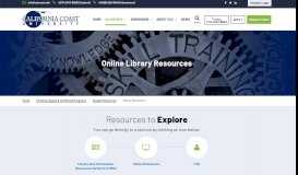 
							         Library Resources | Online Degrees - California Coast University								  
							    