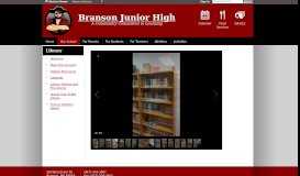 
							         Library / Virtual Tour of BJH Library - Branson Public Schools								  
							    