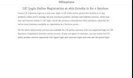 
							         LIC Customer Online Portal Registration & Login at ebiz ...								  
							    