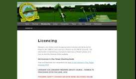 
							         Licencing | Frankston Australia Clay Target Club								  
							    