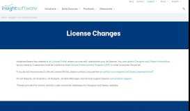 
							         License Changes - Jet Global - Jet Reports								  
							    