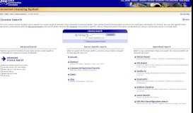 
							         License Search - Federal Communications Commission								  
							    