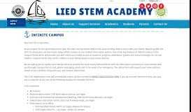 
							         Lied STEM Academy								  
							    
