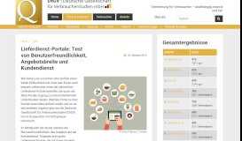 
							         Lieferdienst-Portale: Test von Benutzerfreundlichkeit, Angebotsbreite ...								  
							    