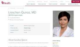 
							         Lieschen H Quiroz, MD — OU Medicine								  
							    