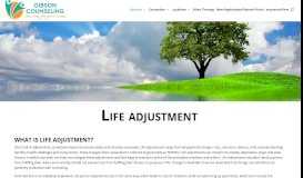 
							         Life Adjustment | Marriage Counselor Cognitive Behavioral and EMDR ...								  
							    