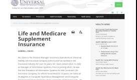 
							         Life and Medicare Supplement Insurance - Universal Fidelity Life ...								  
							    