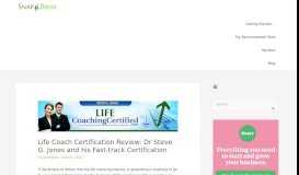 
							         Life Coach Certification Review: Dr Steve G. Jones and his ...								  
							    