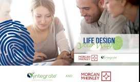 
							         Life Design Your Way - Morgan McKinley Partner Page - SYNTEGRATE								  
							    