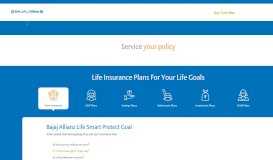 
							         Life Insurance & ULIP Plans To Achieve Your Life Goals | Bajaj Allianz ...								  
							    