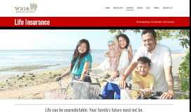 
							         Life Insurance - Wai & Associates								  
							    