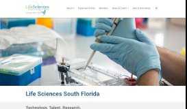 
							         Life Sciences South Florida | LSSF								  
							    