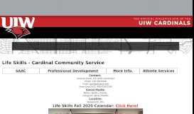 
							         Life Skills - Cardinal Community Service - University of the Incarnate ...								  
							    